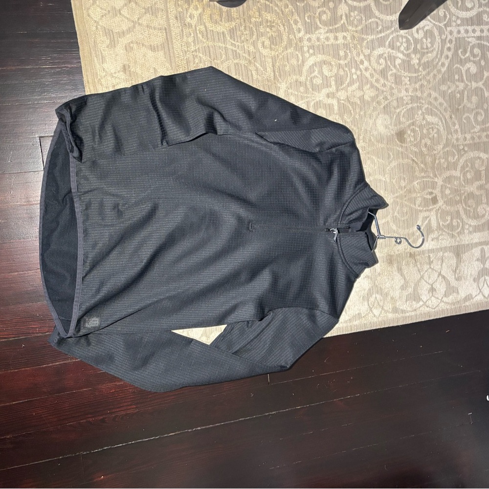 Topo Designs Women's Black Mountain Midlayer 1/2 zip